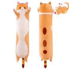 PRICES MAY VARY. 【Lovely Cat Plush】50cm/19.6Inches, 70cm/27.6Inches, 90cm/35.4inches, 110cm/43.3Inches.We provide you not only multiple sizes hugging pillow, but also the best lumbar pillow when you sitting on sofa, and also the most comfortable sleeping pillow for a sweet sleep on bed. 【Long Hugging Pillow】The sleeping cat pillow is made of high safety environmental soft plush fabric+Down cotton filler, super soft fabric, adorable, comfortable and flexible. 【Cute Cat Body Pillow】With its lovely Long Cat, Sleeping Pillow, Cat Cushion, Cat Plush Toy, Stuffed Animal Cat, Cat Doll, Cat Pillow, Blue Dream, Sleep Pillow