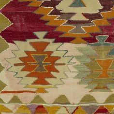 Kaleidoscope Kilim - Fabric Fabric by the Yard St. Frank Global Textiles, Kilim Fabric, Linen Upholstery, Prayer Rug, Fabric Yardage, Kilim Woven, Weaving Techniques, Fabric Swatches, Shop Wallpaper