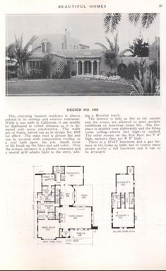 an old house is featured in the catalog