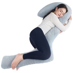 PRICES MAY VARY. 10-IN-1 ERGONOMIC COMFORT PILLOW - Our posture 3-Shaped swan body pillow helps spine alignment for full body support & pressure. Cozy, Cradling Support in Any Sleep Position allows you to sleep on your back, side or stomach while helping align your spine for soothing comfort. Our long pillow replaces the need for up to 10 other pillows. Supports your head, neck, spine, belly, back, hips, and legs. CHOOSE THE COMFORT 3-SHAPED FULL BODY PILLOW - It’s the ultimate oversized cuddle Relaxation Activities, Memory Foam Body Pillow, Spine Alignment, Cuddle Pillow, Side Sleeping, Sleeping Pillow, Sleep Support, Side Sleeper Pillow, Pregnancy Pillow