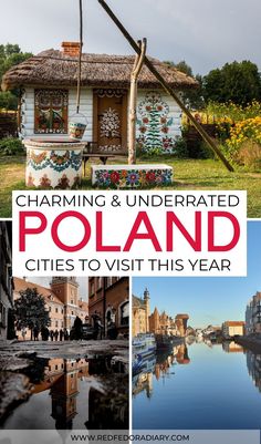 the charming and underrated poland cities to visit this year with text overlay reading charming and underrated poland cities to visit this year