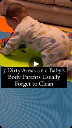 571K views · 13K reactions | 5 Dirty Areas on a Baby's Body Parents May Forget to Clean

👂 Behind the Ears
The area behind a baby's ears can collect dirt, dead skin cells, and moisture. Gently clean this area to prevent discomfort or infection.

🧏‍♂️ Neck Creases
Babies often have folds in their neck where milk, drool, and sweat can accumulate. A quick wipe in there, and your baby will feel so much better.

👣 Between Toes and Toenails
Dirt and grime can accumulate under a baby's nails or between toes. Keeping their nails clean is important to prevent any potential infections.

🍼 Under the Chin
Babies may have dribble or leftover food under their chin, which can lead to skin irritation. Ensure you clean this area after each feeding.

🔘 Belly Button
For newborns, the belly button area m Skin Folds, Leftover Food, Nails Clean, Umbilical Cord, Baby Nails, Studio Home, Baby Bath Time, Baby Development