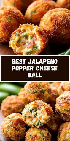 Take your party appetizers to the next level with this amazing jalapeno popper cheese ball recipe! Loaded with bacon and jalapenos, these cheese balls offer the perfect blend of spice and creamy texture. Whether it's a holiday event or a casual gathering, these will be a hit with everyone! Potato Jalapeno Cheese Balls, Munchers Potato, Jalapeño Popper Balls, Chilli Bites Recipes, Halopinio Poppers, Cowboy Bites, Jalapeno Cheddar Bites, Jalapeno Popper Balls, Chilli Cheese Bites