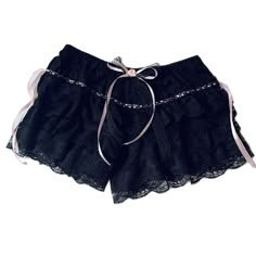 PRICES MAY VARY. ♪Material: Polyester blend. Womens lolita bloomers made by high quality fabric, lightweight, breathable, skin-friendly, vintage victorian gothic vibe, lolita ruffle pumpkin shorts, ruffle bloomers, undershorts for teen girls. ♪Features: Elastic waist, lace ruffles bloomers, kawaii bloomers, bow trim, lace trim pumpkin pants. White bloomers are a little see through, versatile, scallop hem, frill details, bodycon mini shorts for women, low rise boyshorts, fairycore grunge streetwe Ruffles Pattern, Kawaii Shorts, Fairy Y2k, Lace Layers, Summer Fabrics, Kawaii Clothes, Vintage Shorts, Boy Shorts