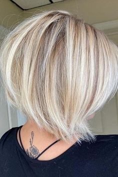 Short Blonde Haircuts, Bob Hairstyles For Fine Hair, Amazing Hair, How To Work, Short Hair Cuts For Women