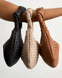 ICYMI: handwoven leather bags are having a major moment (which is never going to end, because they're also a non-negotiable classic). We're getting in on it with this petite hobo, which is sized just right for everyday necessities. The Italian Leather Handwoven Mini Hobo Bag, always fairly priced at $99.90. Mini Hobo Bag, Luxury Essentials, Hobo Style, Chic Leather, Sheep Leather, Quiet Luxury, Leather Bags, Hobo Bag, Luxury Brand