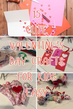 valentine's day crafts for kids to make