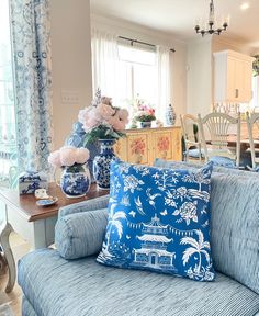 Chinoiserie Pagoda, Blue and White Throw Pillows Blue And White Throw Pillows, Chinoiserie Pillows, Chinoiserie Pillow, Navy Pillow, Navy Pillows, Machine Wash Pillows, White Throw, White Throws, White Throw Pillows