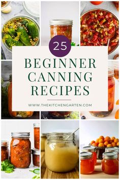 the 25 best canning recipes for beginners