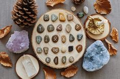 various rocks and stones arranged on top of each other with the word love spelled in them