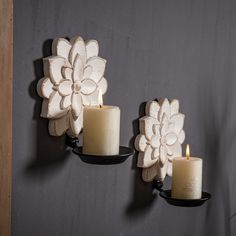 PRICES MAY VARY. 【Distressed Candle Sconces】Farmhouse Wall Candle Sconces set of two candle holders measures 6.1" x 1.2" x 5.7" and the candle tray is 4.7" in diameter. This vintage candle holder stand features antique log carvings and a distressed finish for a shabby chic look. 【Premium Material】Made of 90% wood and 10% metal, handcrafted with exquisite distressed craftsmanship. Use a handcrafted distressed finish so each rustic wall sconce looks slightly different. 【Multiple Applications】Rusti Rustic Wall Candle Holders, Wall Hanging Candle Holders, Spiritual Room, Candle Holder Wall, Wall Mounted Candle Holders, Candle Holders Wall Decor, Rustic Candle, Wall Candle, Standing Candle Holders