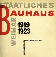 an old german book with the title bauhaus 1939 - 1932 written on it