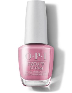 OPI Origin Natural Vegan Nail Lacquer #T009 Knowledge is Flower - Nature Strong Embrace the colors of nature with this bloom-hued pink.,This cheerful pink natural origin nail polish is always right. Up to 7 days of wear and shine using a naturally derived formula 9-Free* and cruelty-free. *US Only. Plant-based ingredients sourced from nature. Long-lasting, high-shine finish. 30 original shades to choose from Good-For-You Ingredients Nature Strong's non-GMO formula is made up of quality plant and Natural Nail Polish, Long Lasting Nail Polish, Vegan Nail Polish, Nail Gel Polish, Classic Nails, Pink Nail Polish, Opi Nail Polish, Strong Nails, Opi Nails