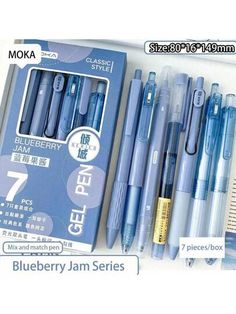 the blueberry jam series is in its box