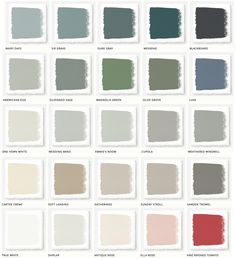 the different shades of paint that are used in this painting project and how to use them