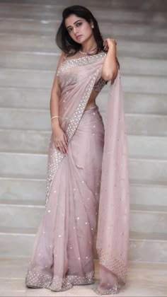 Gaun Fashion, Half Saree Designs, Indian Fashion Saree