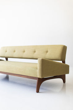 Living Room Sofa Modern Teak Sofa 1601 Midcentury Modern Sofa, Modern Wood Sofa, Banquette Table, Bent Plywood, Modern Sofa Designs, Sofa Modern, Teak Sofa, Modern Ottoman, Mid Century Modern Sofa