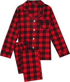 Flannel Pajamas Women, Flannel Christmas, Womens Flannel Pajamas, Stylish Pajamas, Warm Pajamas, Pajamas For Women, Flannel Pajama Sets, Scottish Plaid, Flannel Women