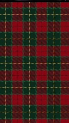 a red and green tartan plaid pattern