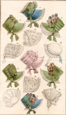 1811 bonnet styles. Poke Bonnet, Historical Hats, Regency Era Fashion, Affordable Shoes, Regency Fashion, Period Outfit, Historical Period, Regency Era, Doll Hat