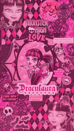 the cover to monster high love dracula