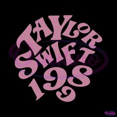 the logo for taylor swift's 1989 album