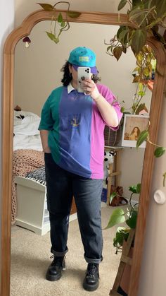 Queer Plus Size Fashion, Non Binary Fashion Androgynous Style, Plus Size Masc Fashion, Plus Size Androgynous Fashion, Plus Size Tomboy Fashion, Friday Fits, Dyke Fashion, Masc Style