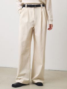 Composition : SHRLL COTTON 100%Color : LIGHT BEIGE_S,LIGHT BEIGE_MCountry of Origin : VIETNAM Neutral Relaxed Fit High Waist Wide Leg Pants, High Waist Wide Leg Pants In Neutral Color, Neutral High Waist Wide Leg Pants With Relaxed Fit, Neutral High Waist Wide Leg Cotton Pants, Cream Wide Leg Relaxed Fit Pants, Beige Relaxed Fit High Waist Wide Leg Pants, Beige High Waist Relaxed Fit Wide Leg Pants, Beige High Waist Wide Leg Pants With Relaxed Fit, Cream High Waist Wide Leg Cotton Pants