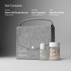 balancing | soothing | growth Hair Capsules, Fuller Looking Hair, Scalp Serum, Limited Edition Bag, Scalp Oil, Hair Cleanse, Derma Roller, Hair System, Oil Cleanser