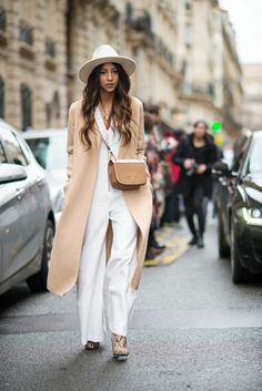 Fedora Fashion, Veronique Branquinho, Mode Tips, Fall Attire, Blazer Outfit, Street Style Winter, Paris Street Style