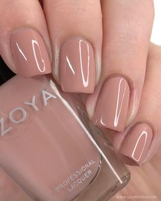 Zoya Neutral Nail Polish, Natural Nail Paint, Nails Grunge, Old Nail Polish, Nude Nail Polish, Zoya Nail