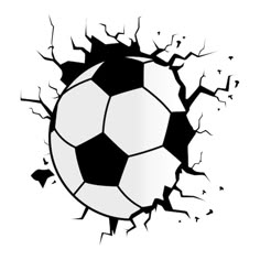 Car Sticker Design, Ball Drawing, Football Wall, Football Images, Dinosaur Background, Cricut Joy, Art Deco Patterns, Arte Inspo