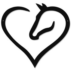 PRICES MAY VARY. Horse Theme Wall Decor: you will receive 1 piece of horse heart metal wall decor in black color, which can express your love for horses and it is very suitable for hanging on your wall for daily decoration or as delicate presents for friends Sturdy Material: the horse wall decor is made of metal material with nice workmanship, which is firm and sturdy enough for you to use for a long time, not easy to bend or rust, and its surface is smooth, you don't have to worry that it will Western Room Decor, Horse Wall Decor, Western Room, Horse Stencil, Horse Wreaths, Western Rooms, Horses Wall Decor, Metal Horse, Horse Sign