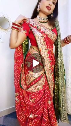 Sari With Dupatta On Head, Latest Drape Saree Designs, Suits From Sarees Indian Fashion, Sari Look For Wedding, Latest Saree Draping Styles, Suit From Saree Ideas, Saree Wedding Guest Look, How To Wear Dupatta On Suit, Saree With Dupatta Draping