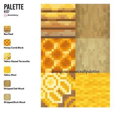 an image of some food that is made out of pixellated images and text on it