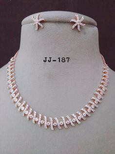 White Elegant Choker With Stone Work, Elegant White Choker With Stone Work, White American Diamond Necklace For Diwali, Elegant Diamond Necklace For Diwali, Necklace Set Indian Bridal Jewelry, Luxury Multi-stone Bridal Necklace For Festive Occasions, Gold Ruby Necklace, Beautiful Diamond Necklace, Diamond Choker Necklace