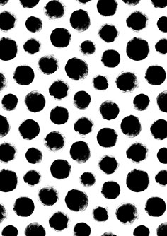 a black and white polka dot pattern