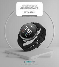 a smart watch on display with the text, have you heard? ls0 smart watch