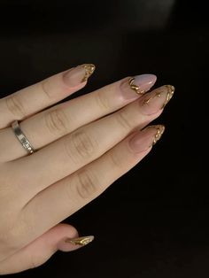 Nails Navidad, Ideas Uñas, French Acrylic Nails, Pink Acrylic Nails, Oval Nails, Neon Nails, Gold Nails, Cute Acrylic Nails