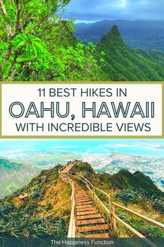 11 Best Hikes in Oahu with Incredible Views Oahu Hiking, Hikes In Hawaii, Hiking In Hawaii, Hiking Hawaii, Hawaii Hiking, Hawaii Hikes