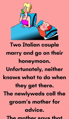 two italian couples marry and go on their honeymoon - funny mother's day card