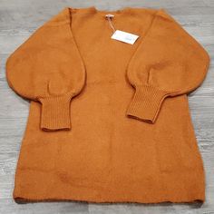 New With Tags. Color Says Brown But Looks Like A Burnt Orange. Oversized Sweater. Plz See Pics And Bundle To Save. I Average 1 Day Shipping And You Will Get Amazing Customer Service From A 5 Star Poshmark Ambassador. Chunky Fall Sweaters, Orange Oversized Sweater, Lavender Sweater, Cable Knit Sweater Womens, Sparkly Sweater, High Neck Sweater, Grey Knit Sweater, Fuzzy Sweater, Purple Sweater