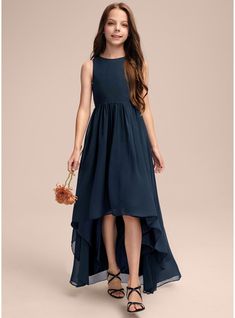 JJ's House Chiffon Scoop Junior Bridesmaid Dresses Fall Spring Summer Winter A-line Back Zip Dark Navy No Asymmetrical Blue Sleeveless Junior Bridesmaid Dress. #JJ's House #Chiffon #Scoop #JuniorBridesmaidDresses #Fall #Spring #Summer #Winter #Aline #BackZip #DarkNavy #No #Asymmetrical #Blue #Sleeveless #JuniorBridesmaidDress Morgan Dress, Ball Gowns Princess, Junior Bridesmaid Dress, Dresses Chiffon, Bridesmaid Dresses Online, Junior Bridesmaid Dresses, Linnet, Chiffon Ruffle, Junior Bridesmaid