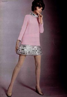 1969 1960s Fashion Women, Space Age Fashion, 1969 Fashion, Fashion 60s, 60’s Fashion, 1960 Fashion, Mod Mini Dress