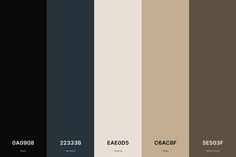 the color palette is black, brown, and gray with white lettering on it that says eaeados