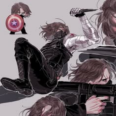 Bucky Barnes Fanart, Stucky Fanart, Castlevania Wallpaper, Bucky Barnes Marvel, Barnes Marvel, Bucky And Steve, Winter Soldier Bucky, Marvel Images, Bucky Barnes Winter Soldier