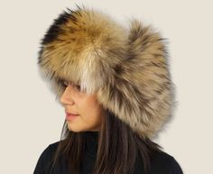 A fluffy hat that will always amaze by its beauty. A regal hat produced for warm-lovers and generally for those who want something majestical to bedeck their head with the most outstanding and massive way. An aviator style hat made with black napa sheepskin and extra heavy long-haired finn Raccoon skin. It has earflaps that can be adjusted to any high with leather straps that can be tied under the chin, on top of hat and at back of the head. Product description: 100% handmade product Natural mat Fluffy Hat, Women Winter Hat, Fur Trapper Hat, Fur Trapper, Trapper Hat, Back Of The Head, Trapper Hats, Hat For Men, Aviator Style