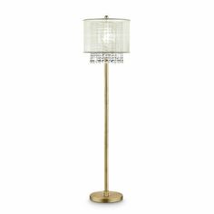 This Sunikka Crystal 65" Floor Lamp is an enchanting piece that is absolutely breathtaking and is an ideal addition to any room whether modern, contemporary or vintage. Attention grabbing, this floor lamp can be placed in any room to complete the room decor. Beautifully decorated, this lamp is chic, elegant and stylish all around; a lamp that will surely be the centerpiece that lights up the room. Everly Quinn | Everly Quinn Sunikka Crystal 65" Floor Lamp 65.0 H x 17.0 W x 17.0 D in brown / whit Gold Glam Floor Lamp, Gatsby Floor Lamp, Gold And Crystal Table Lamp, Gold Bamboo Floor Lamp, Mercury Glass 30" Tall Lamps, Curtain Accessories, Everly Quinn, Duvet Comforters, Mudroom Furniture