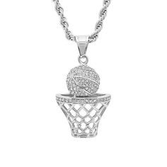 PRICES MAY VARY. 3D Basketball Design - Embrace your love for basketball with an iconic basketball necklace girls & boys, designed to captivate and express your passion for the game with unparalleled style. Dynamic Styling Options - Whether worn alone for a standout statement or layered, this boys chain adapts to your style, ensuring your basketball spirit shines through in every ensemble. Twisted Rope Chain - Our basketball charm necklace comes with a unique twisted rope style chain, adding an Basketball Boyfriend, 3d Basketball, Basketball Necklace, Basketball Design, Let It Shine, Basketball Hoop, Cheap Gifts, Mens Pendant, Chains For Men