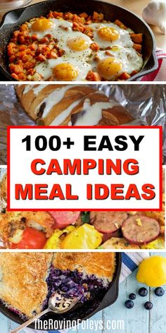 the best camping meal ideas for kids and adults to make them feel like they're ready